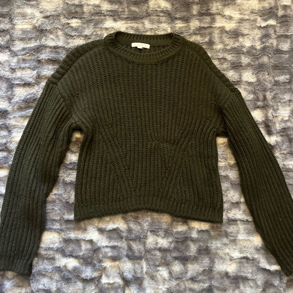 Don’t ask why army green sweater